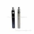 650mAh Evod Twist E-cigarette Batteries with Voltage Changeable by Bottom, 2-3 hour Charging Time